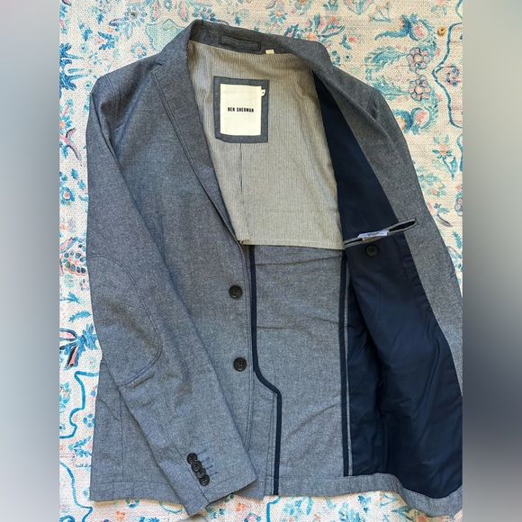 Ben Sherman chambray blazer - Picture 2 of 3